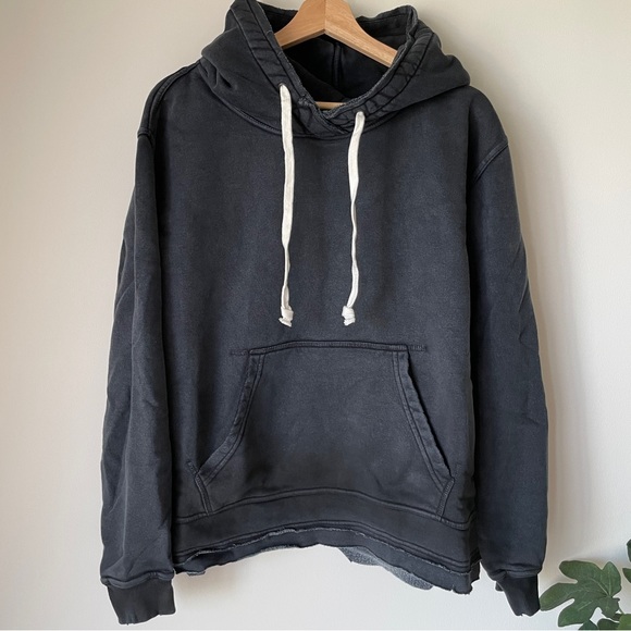 NEW Free People We The Free Zuma Hooded Sweatshirt In Black - Picture 11 of 13